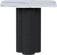 Black Oak Siena Cafe Table